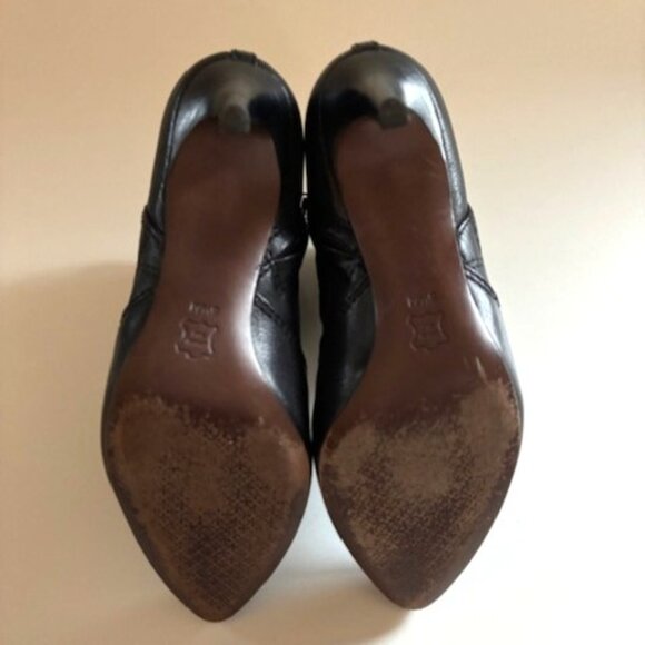 Tory Burch Black Orchard Quilted Bootie | 3.5” Heel | Size 8.5 - Picture 10 of 14